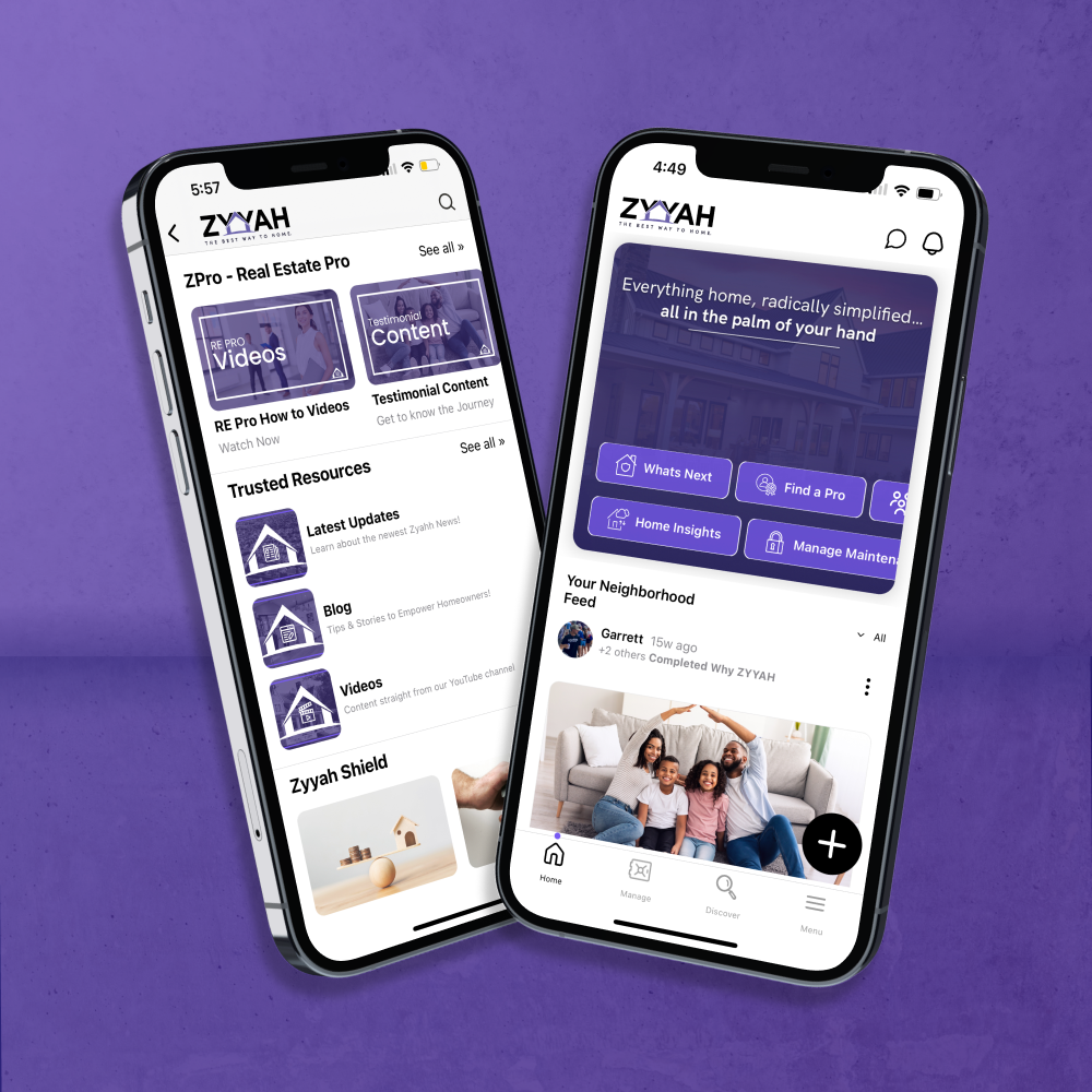 Zyyah - App Architecture & Graphic Design