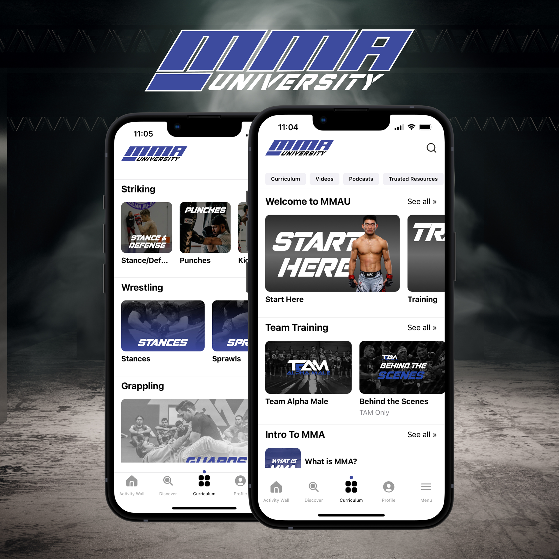 MMA University - App Architecting & Graphic Design