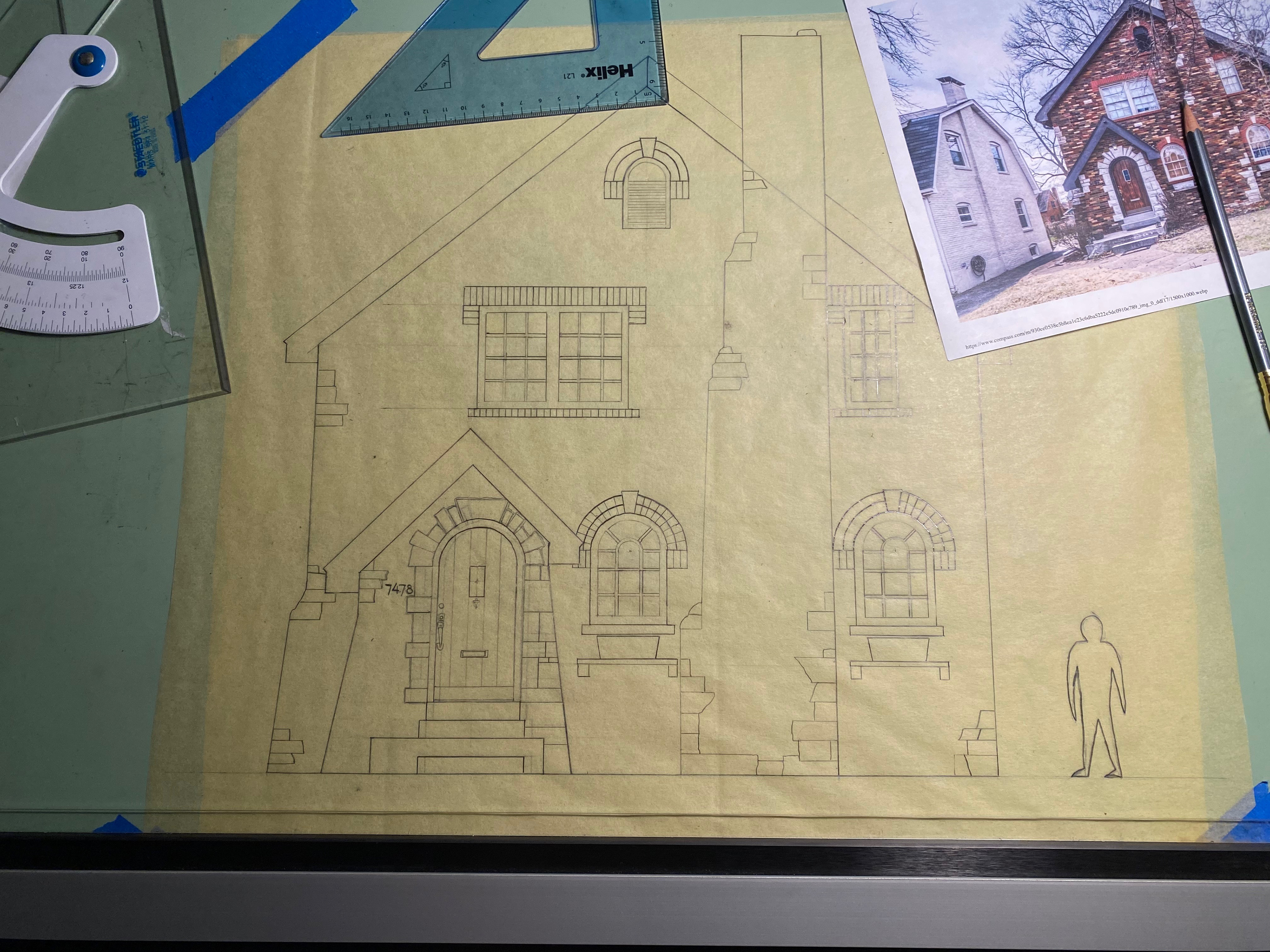 Wall Recreation Preliminary Drafting and Research
