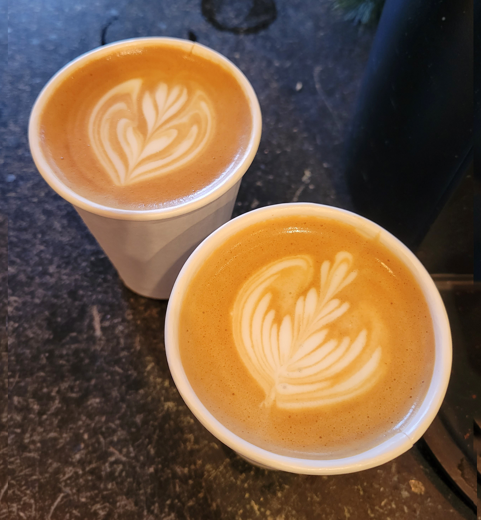 Latte Art (Deeper Roots Coffee), Made by ME