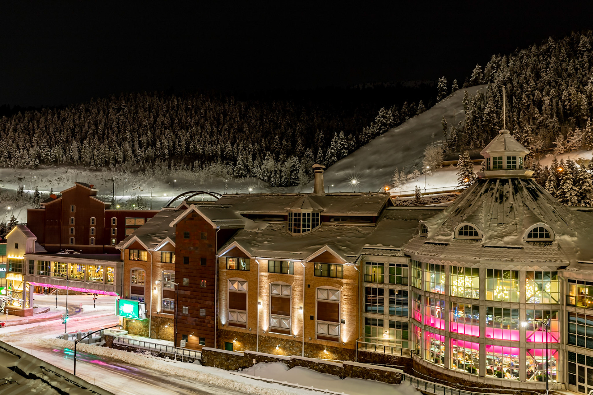Blackhawk, CO. after a snow storm