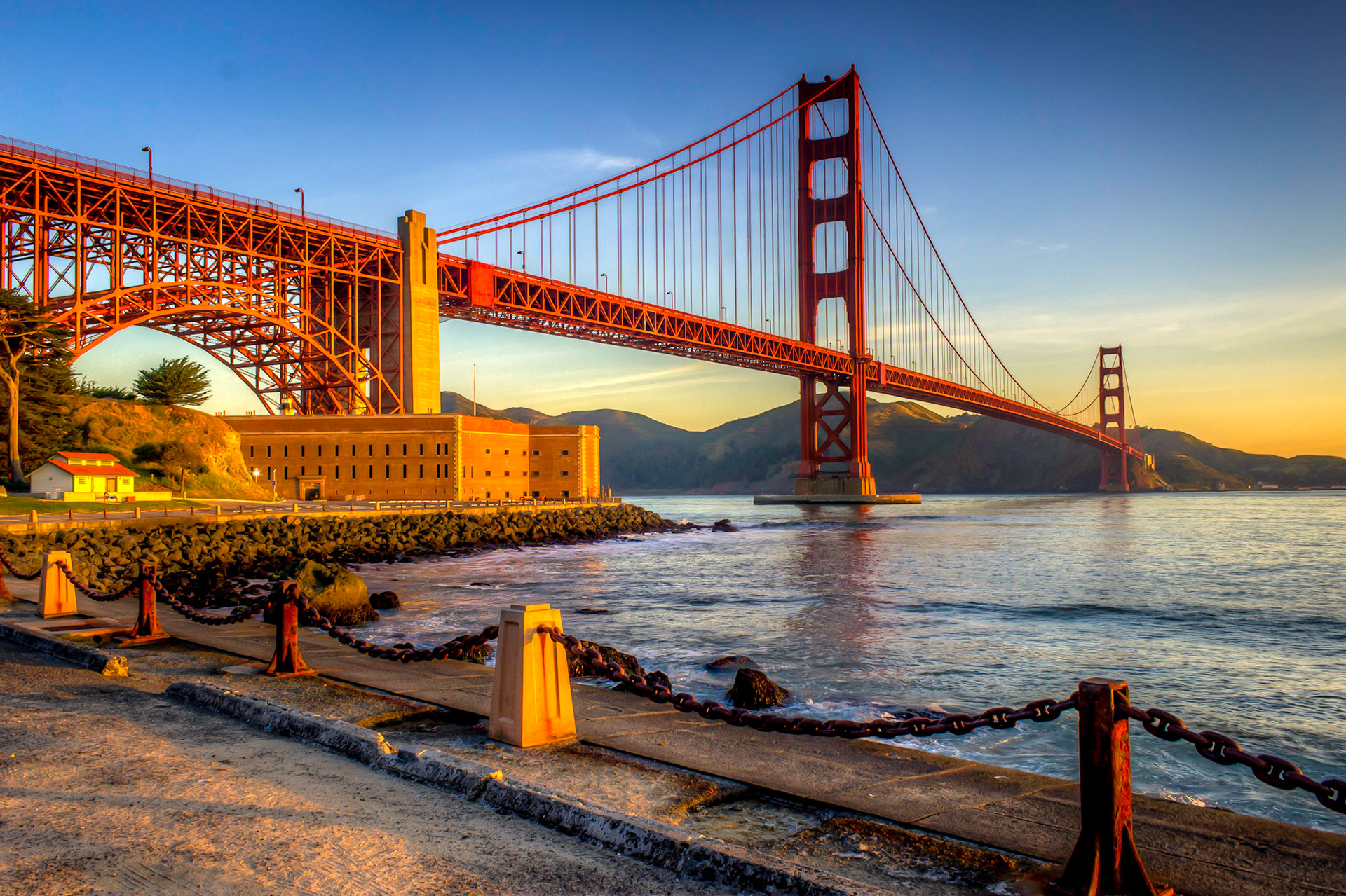 Sunrise Golden Gate Bridge