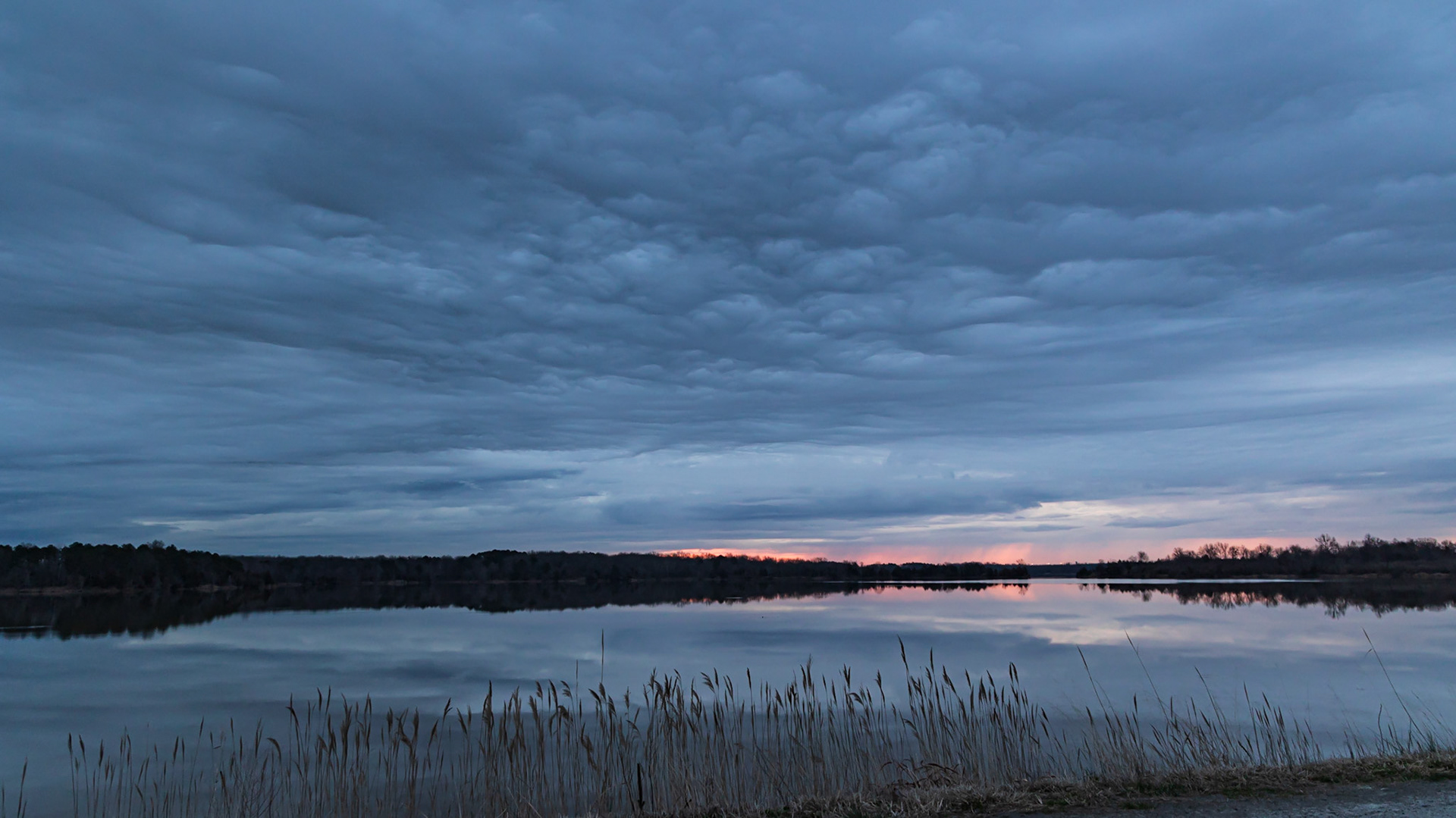 No sun to see here but clouds were interesting.