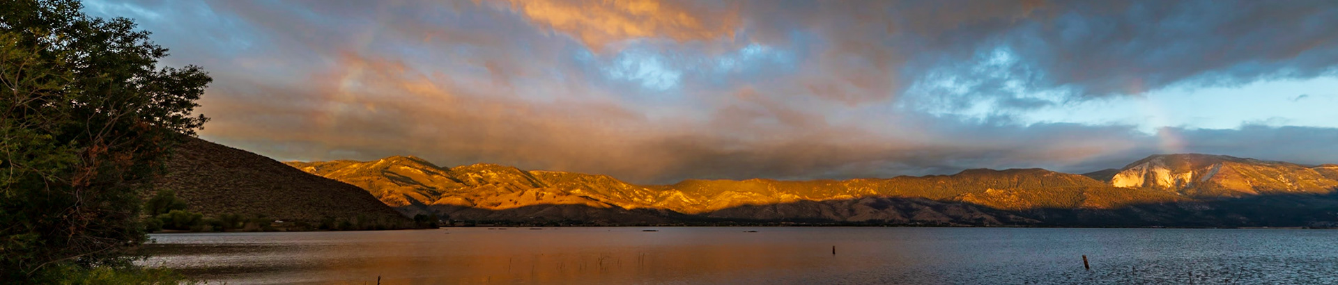 Pano Lake Washoe, NV.