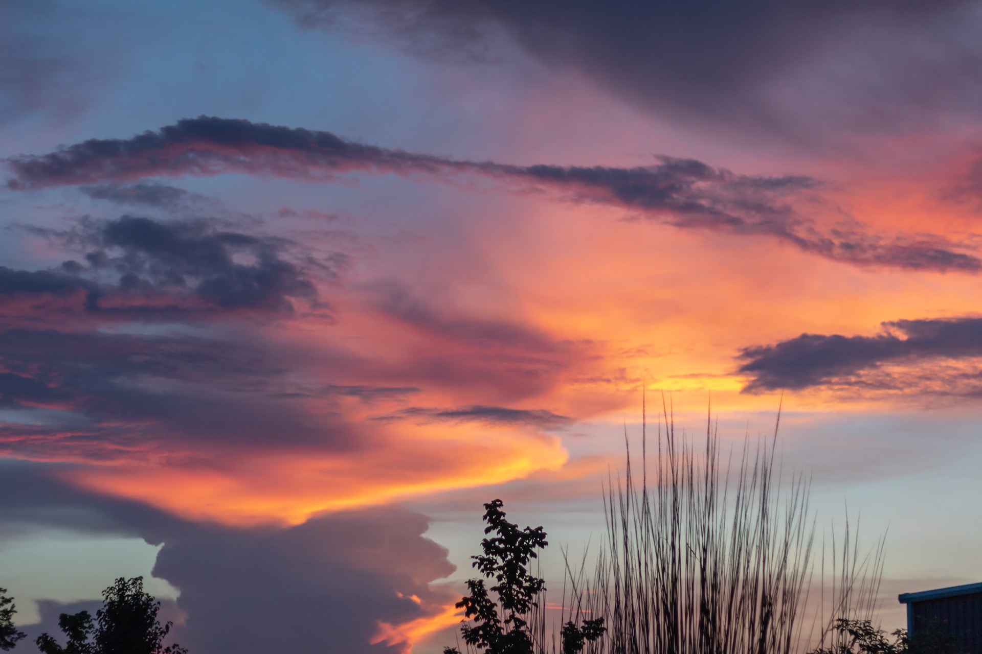 4th of July Sunset Marion, IL.