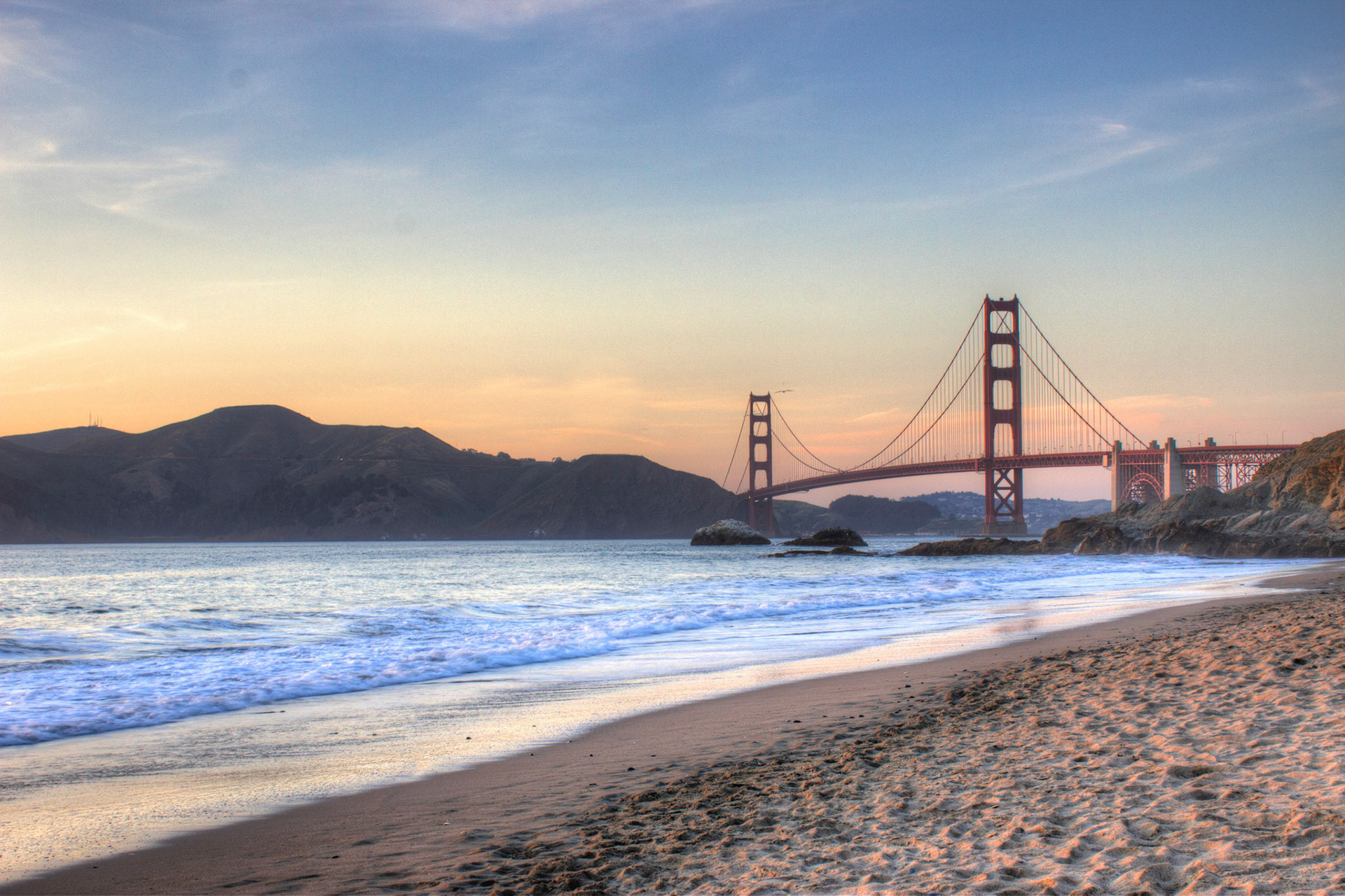 Sunset Golden Gate Bridge