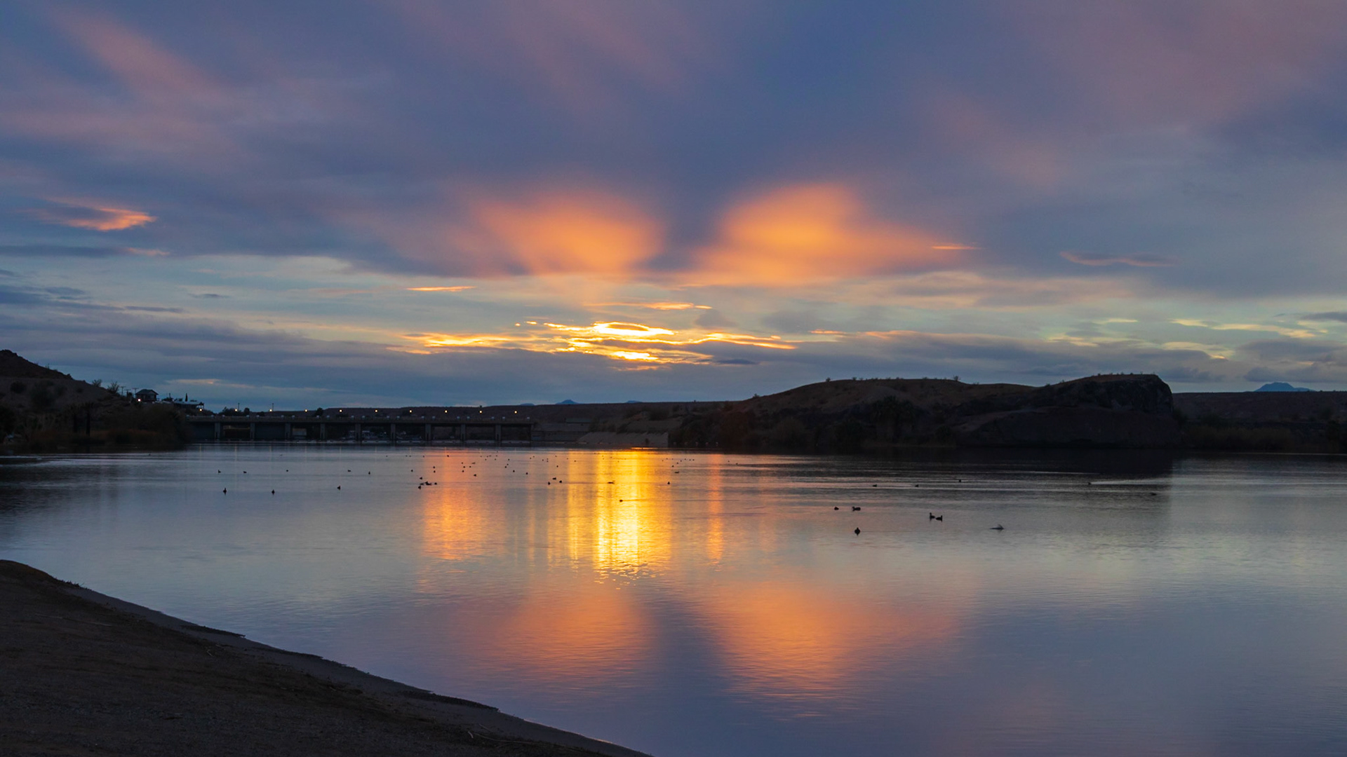 Colorado River near Lake Havasu, AZ.