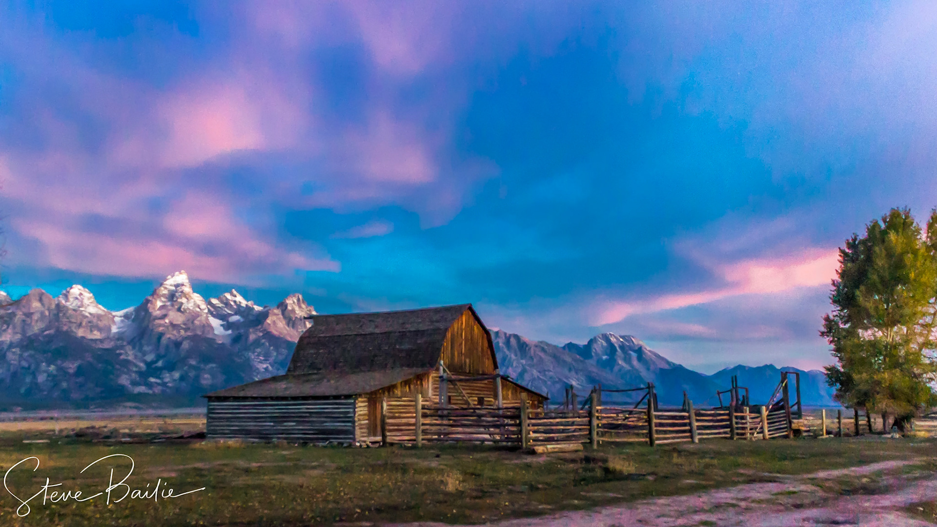John Moulton Barn Sunrise