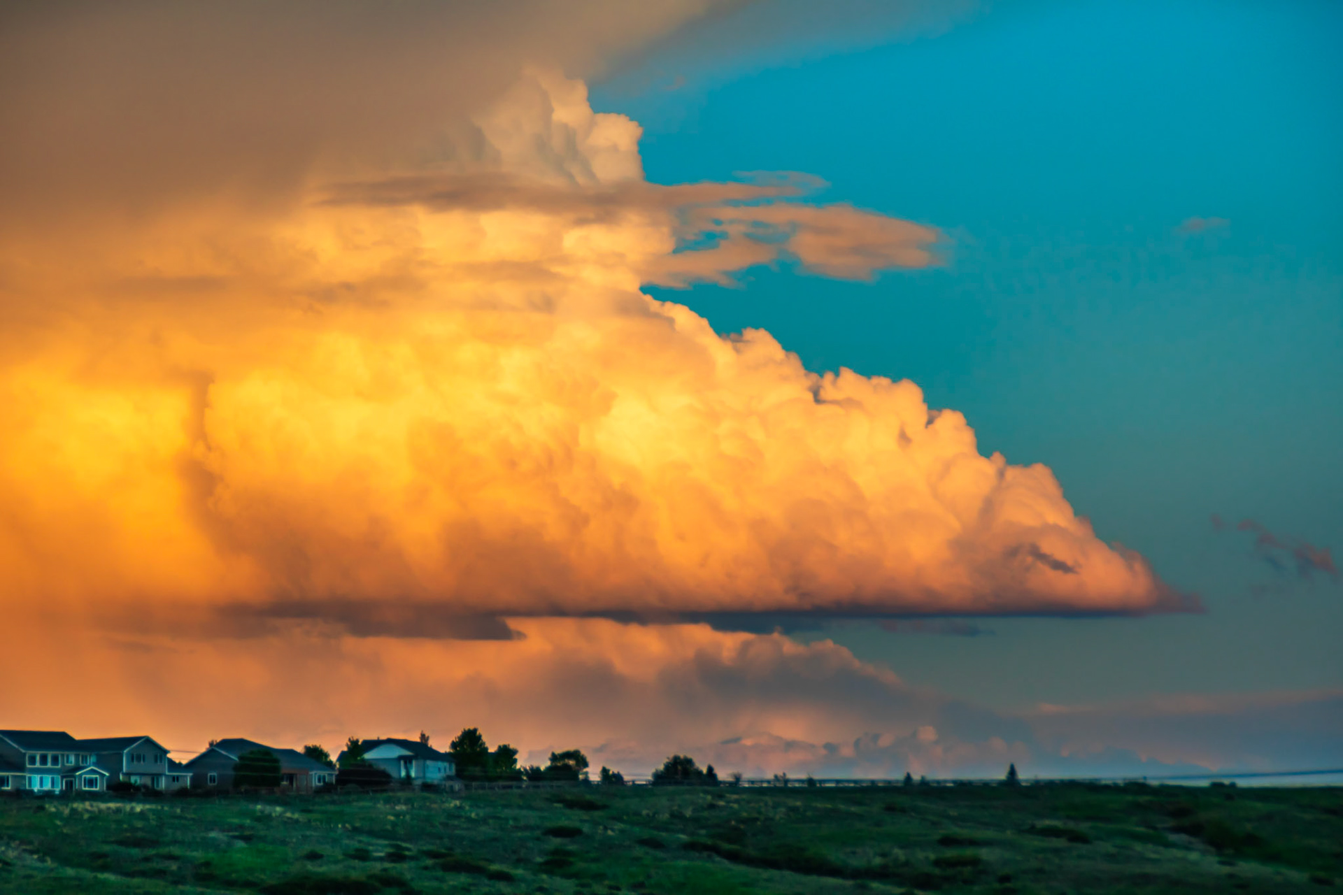 The skies of Colorado never disappoint.
