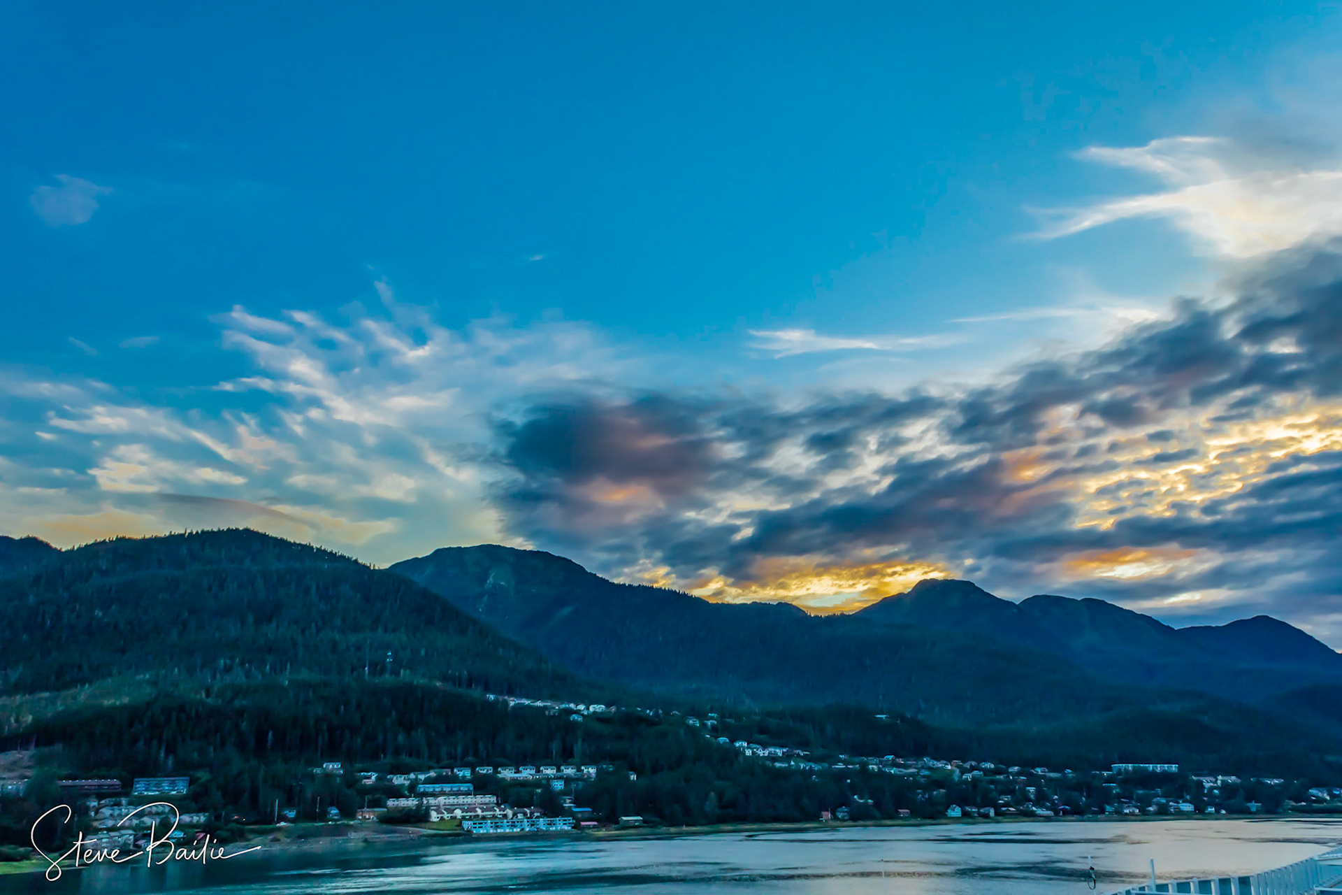 Leaving Skagway, AK.