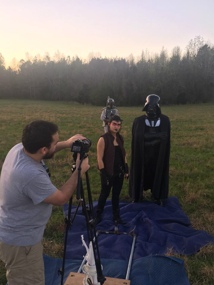 Capturing one of the final and most important shots of the film