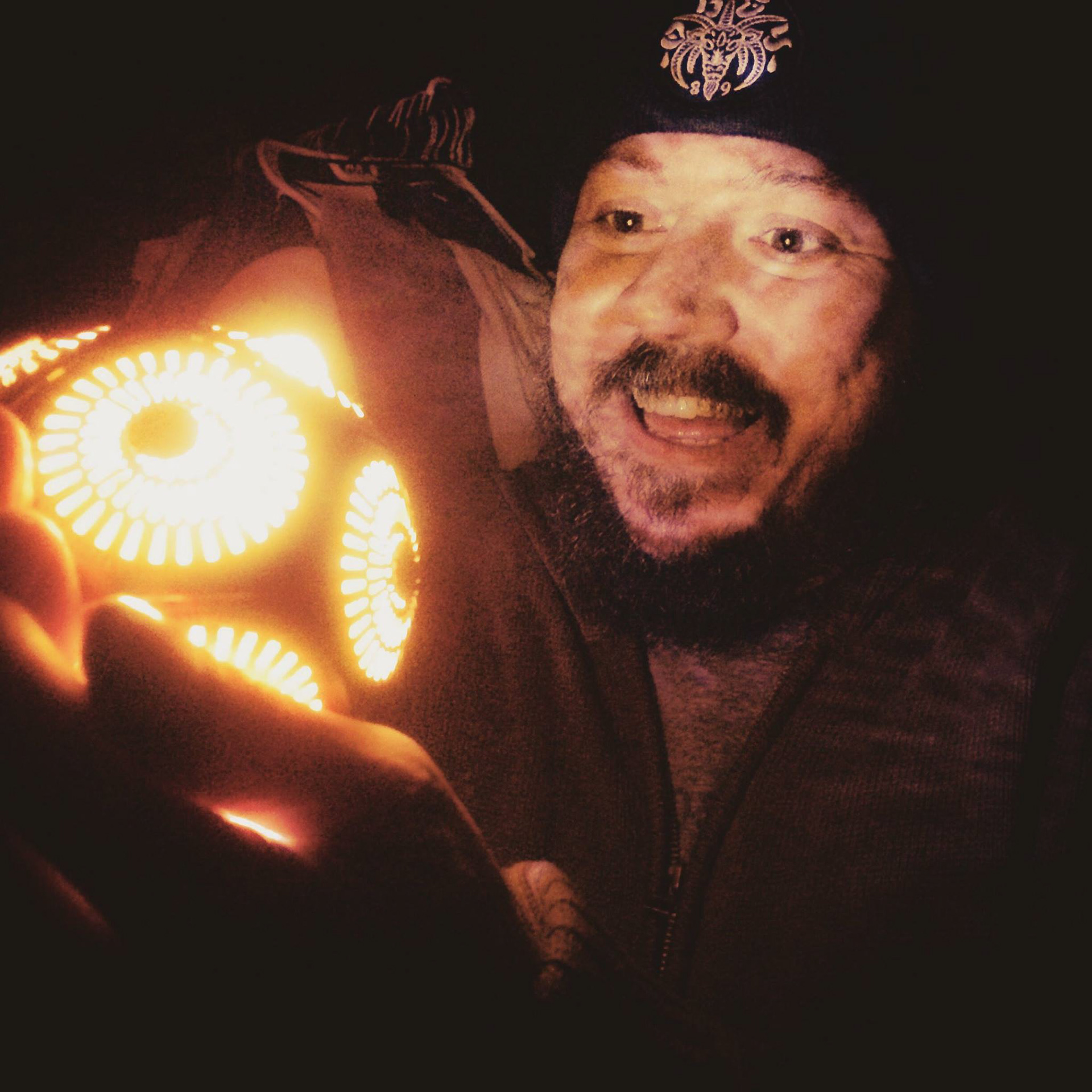 Dan Beck marvels at his work on lighting up the coveted Arte Factum