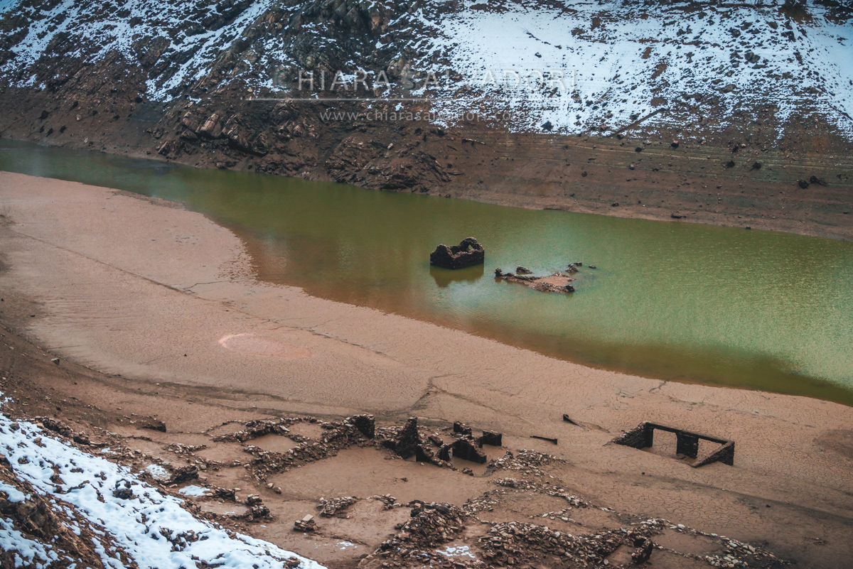 Osiglia Lake (emptying the dam)