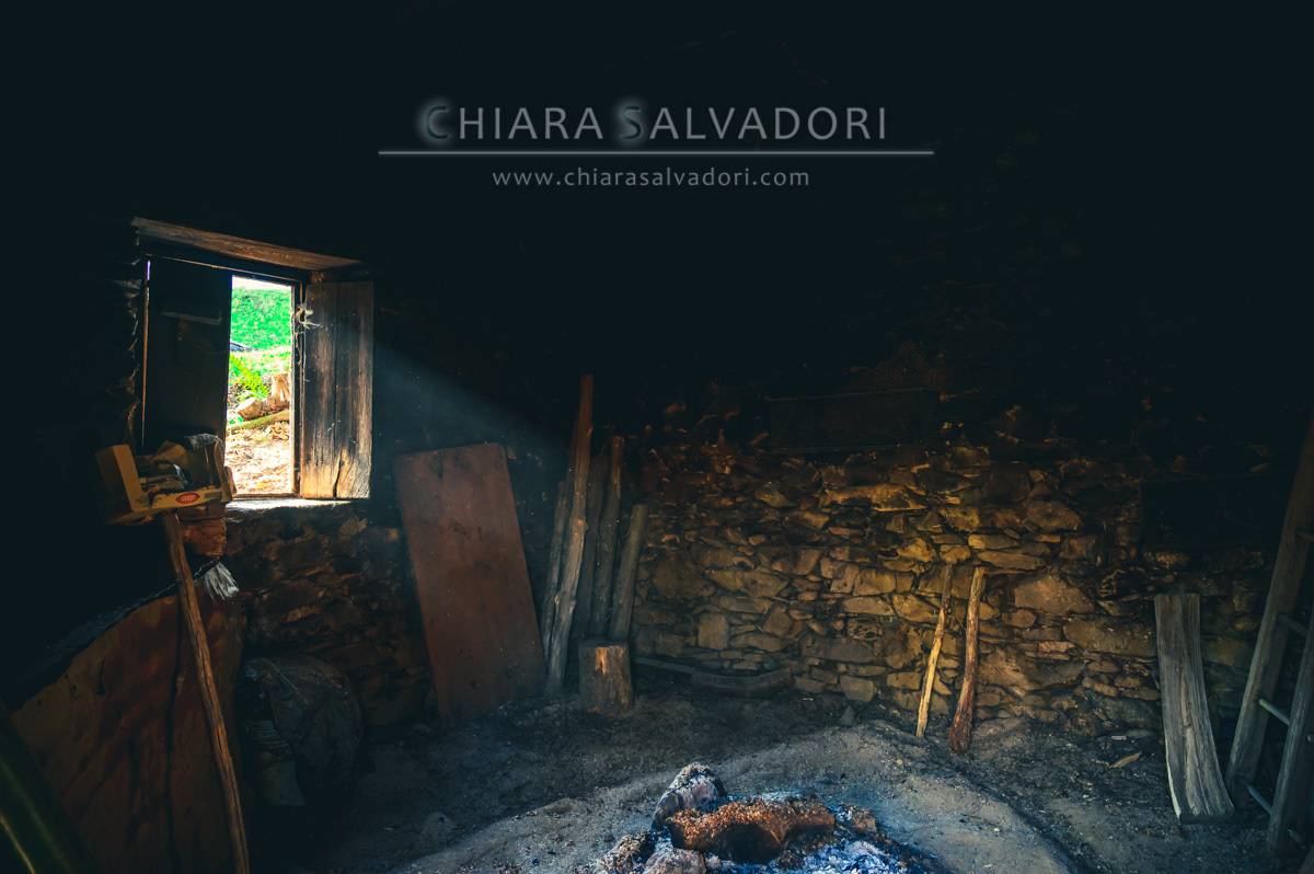 Chestnuts drying