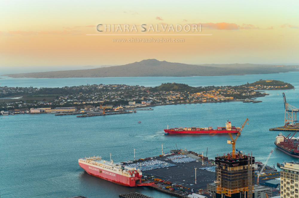 Auckland Skyline from the Sky Tower
