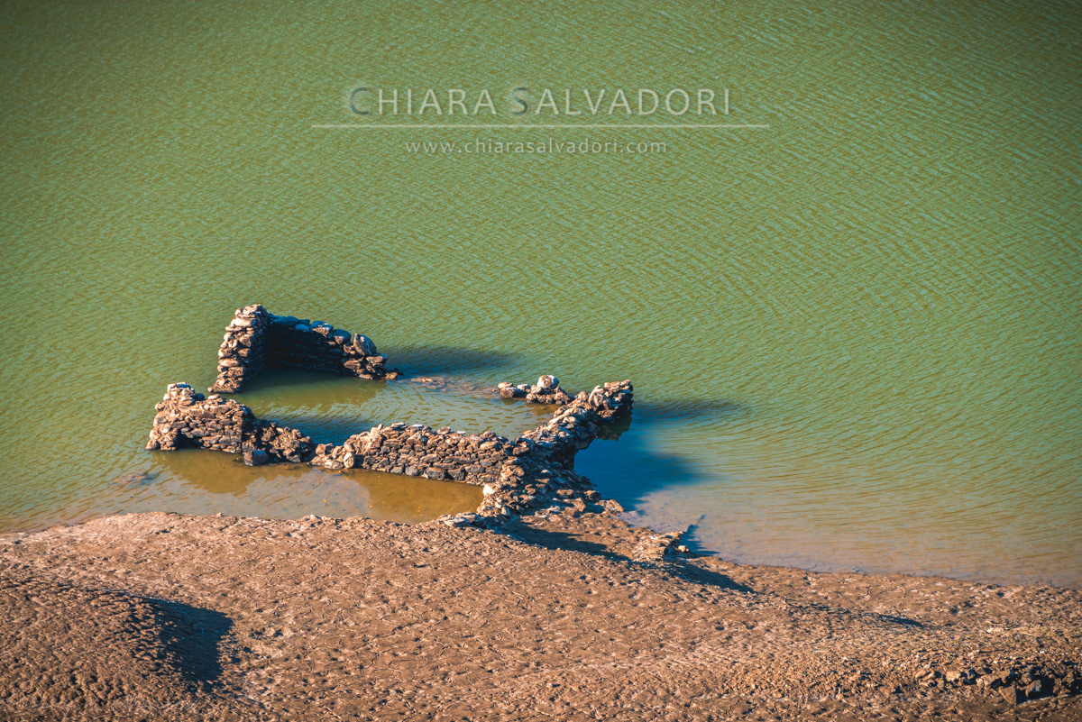 Osiglia Lake (emptying the dam)