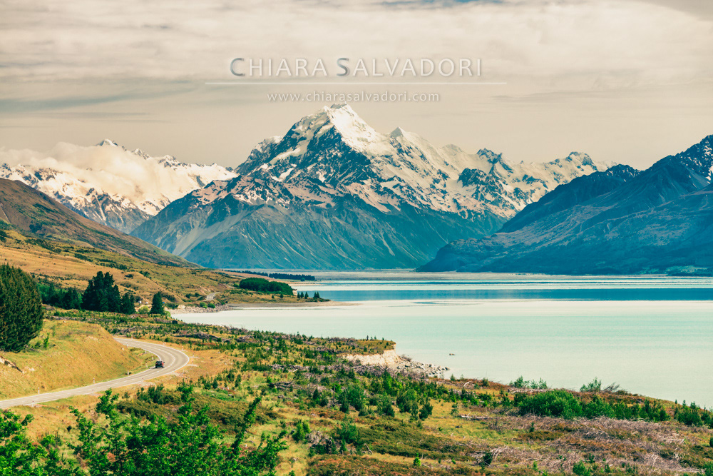 Lake Pukaki and Mount Cook