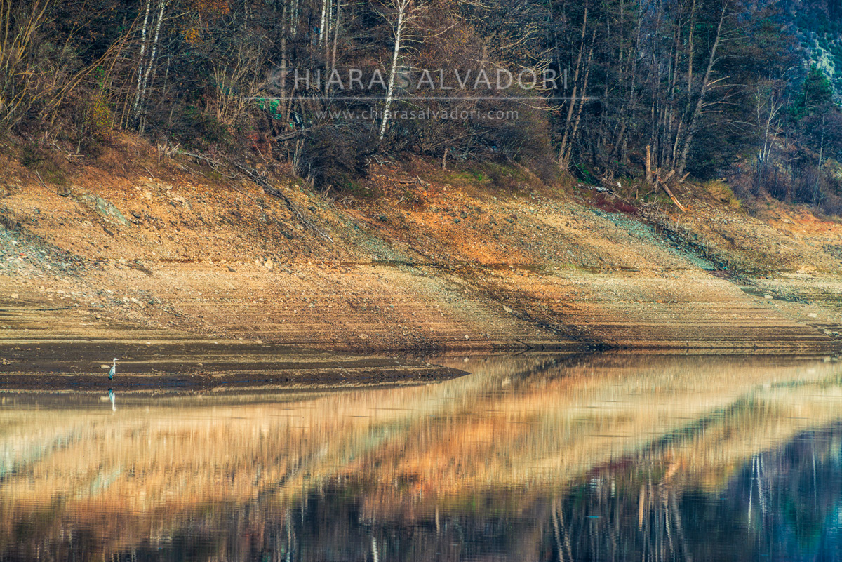 Osiglia Lake (emptying the dam)