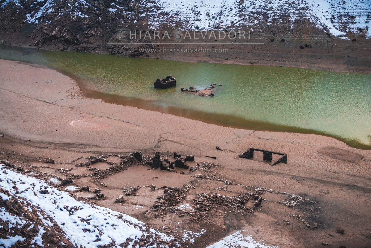 Osiglia Lake (emptying the dam)