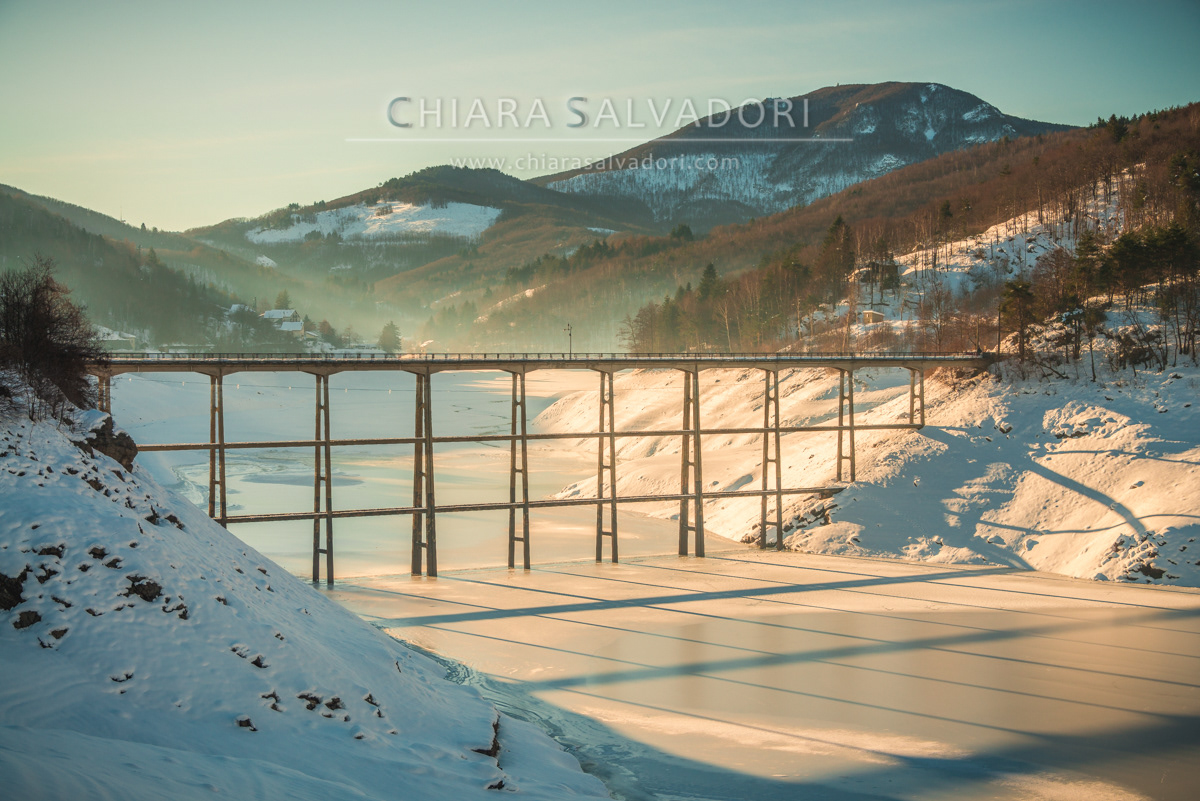 Osiglia Lake iced