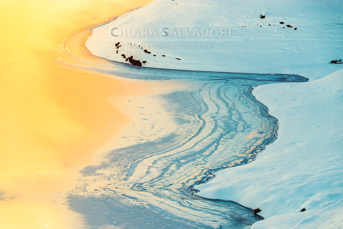 Osiglia Lake iced