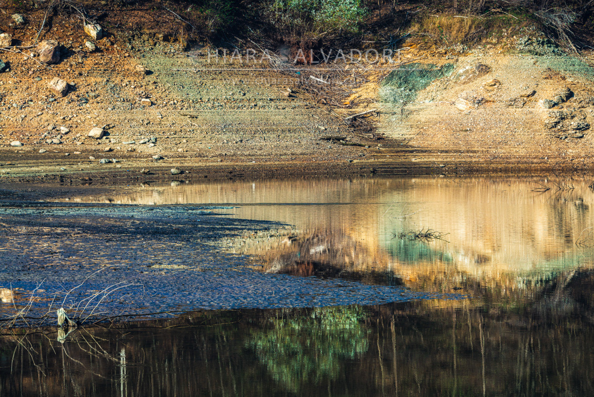Osiglia Lake (emptying the dam)
