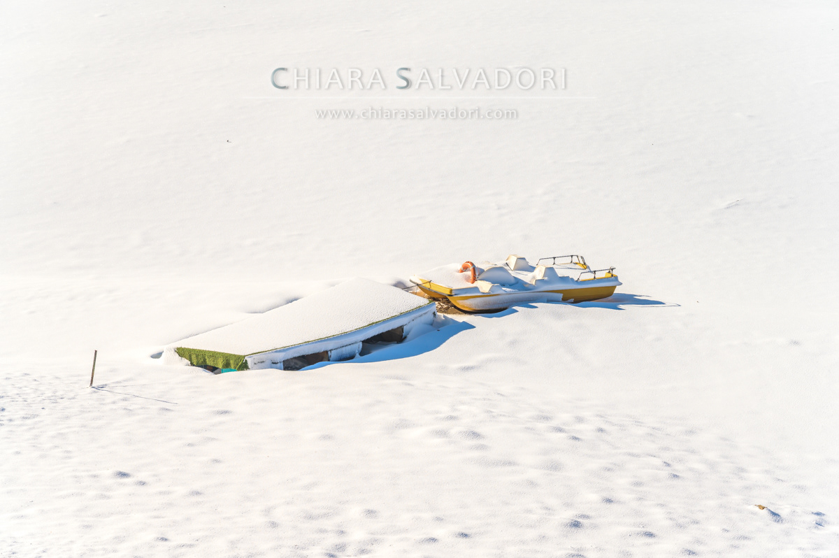 Osiglia Lake iced