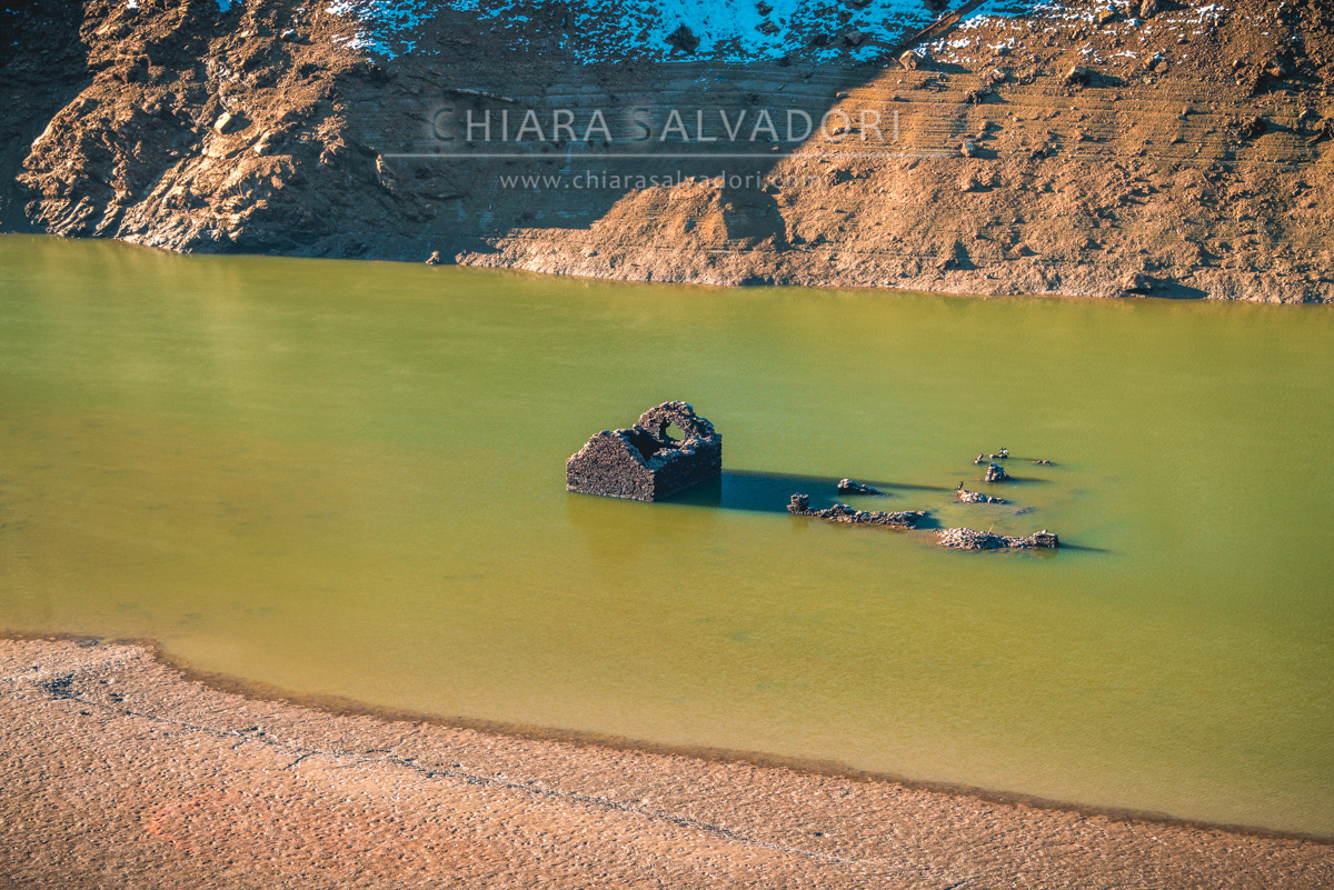 Osiglia Lake (emptying the dam)