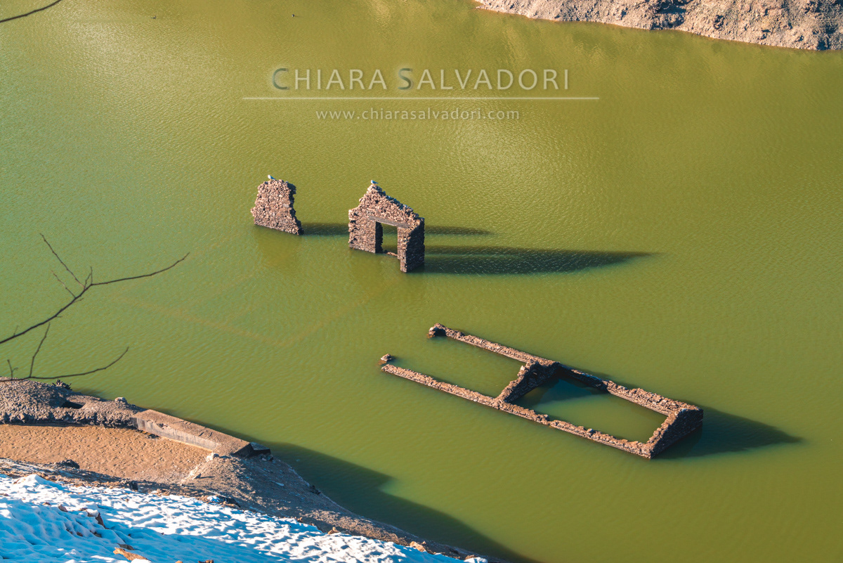 Osiglia Lake (emptying the dam)
