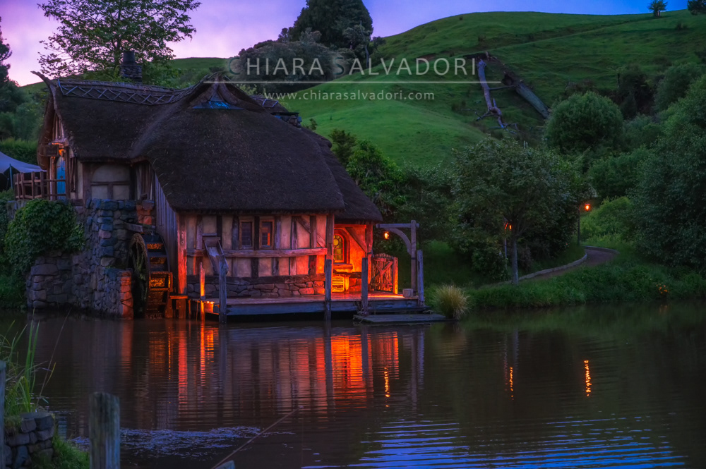 Hobbiton Movie Set