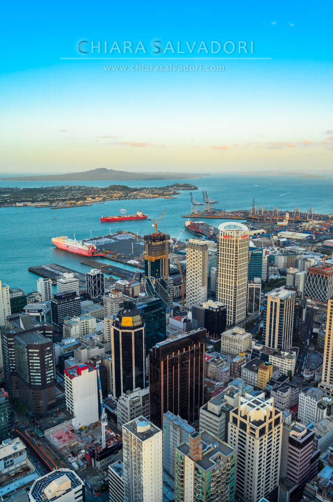 Auckland Skyline from the Sky Tower