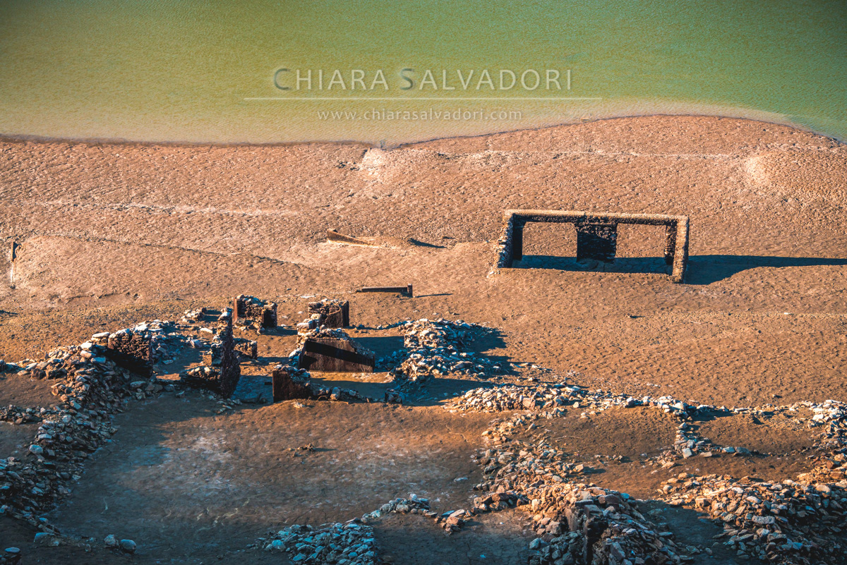 Osiglia Lake (emptying the dam)
