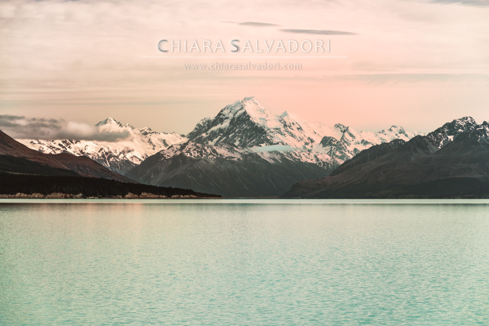 Lake Pukaki and Mount Cook