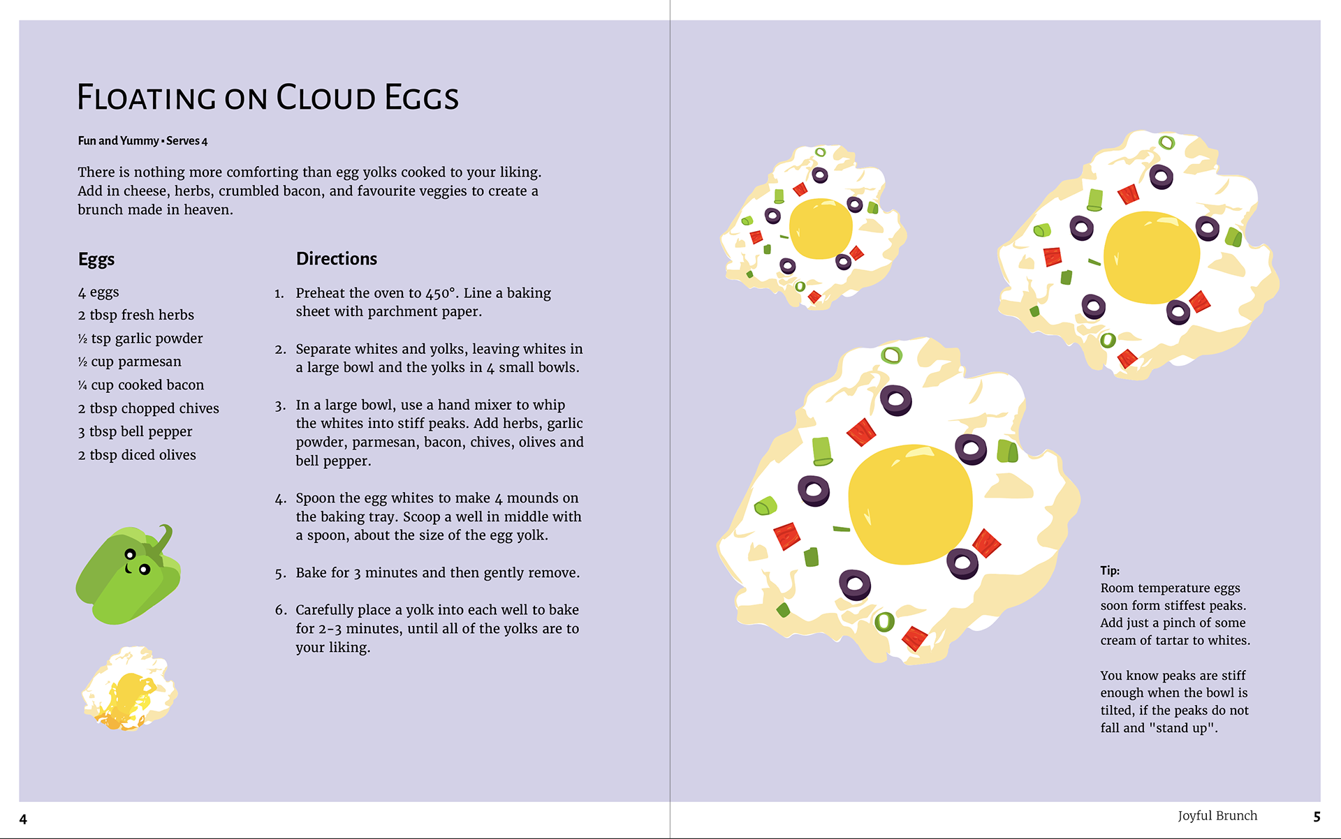 Floating on Cloud Eggs Recipe