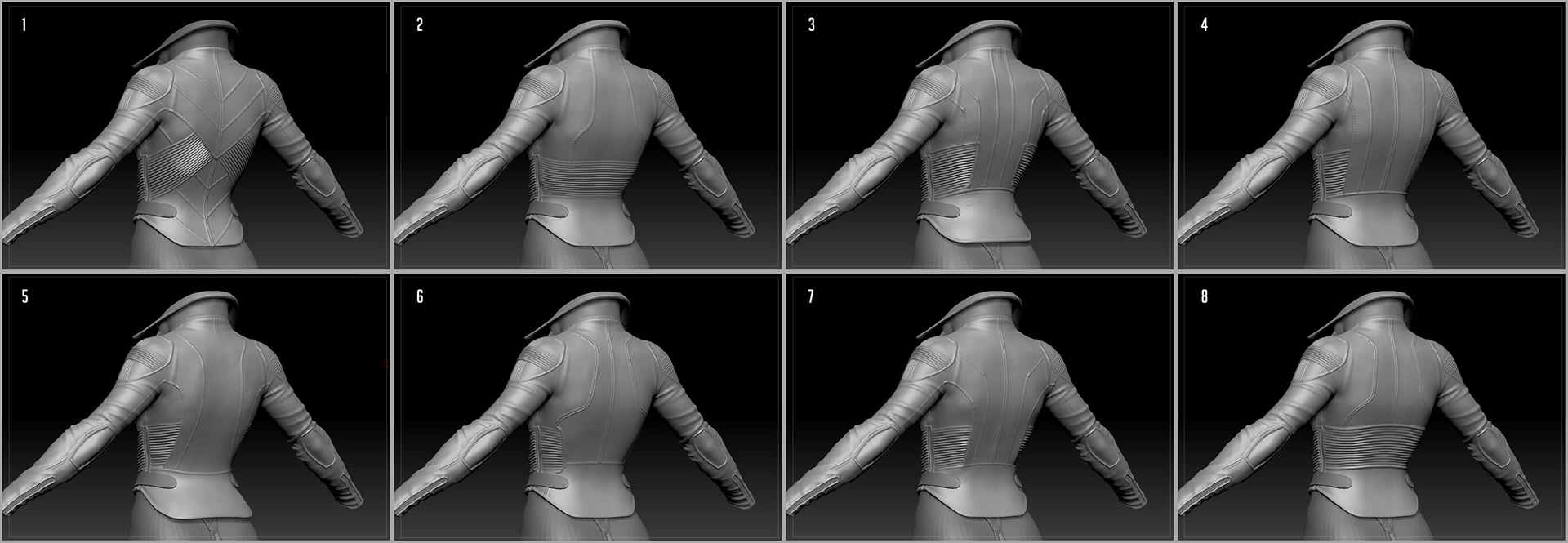 Jacket design concepts