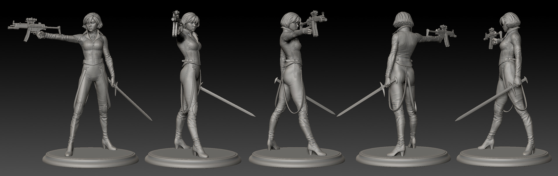 Sculpt for resin model kit