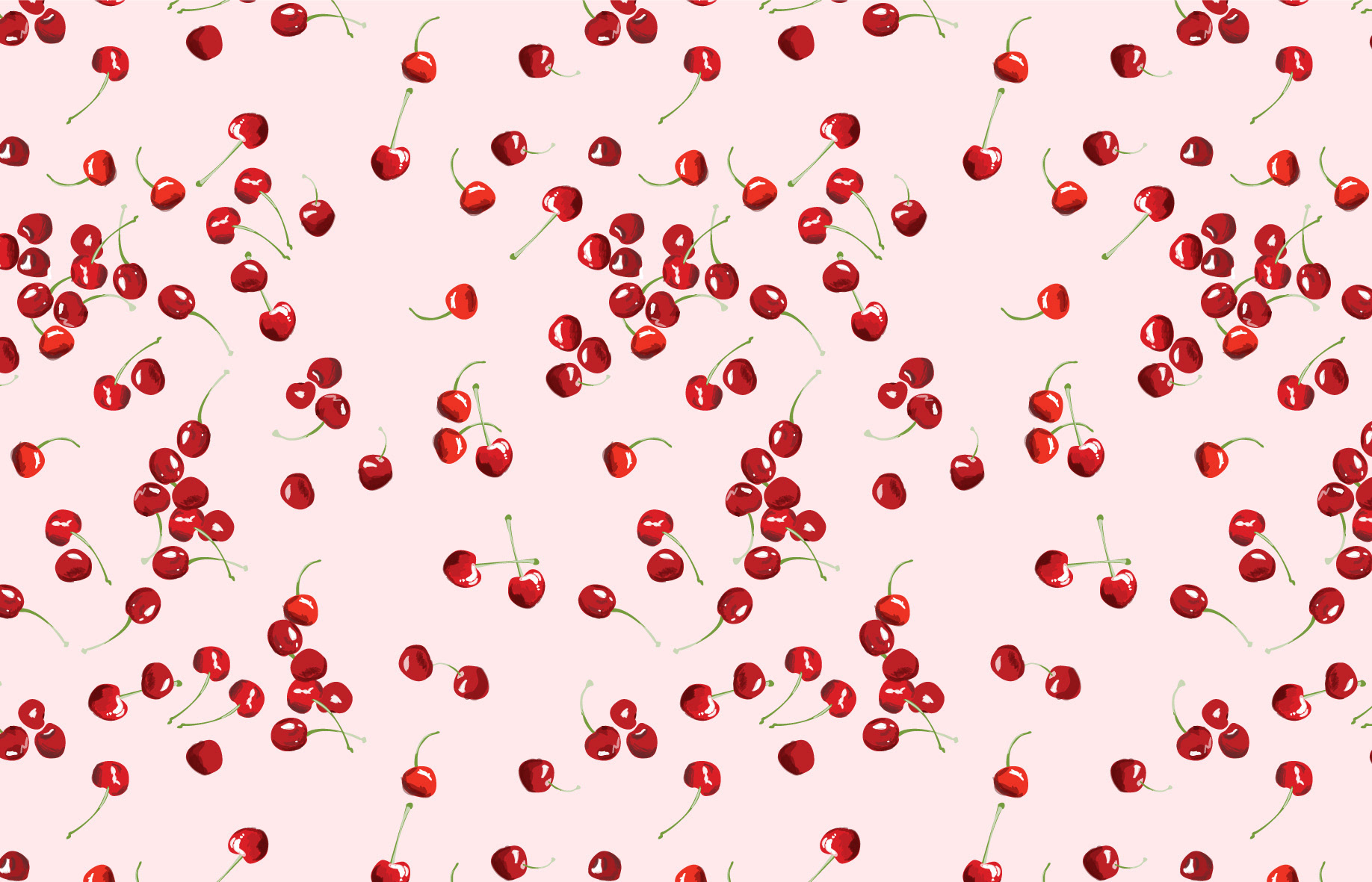 Cherries - Adobe Illustrator