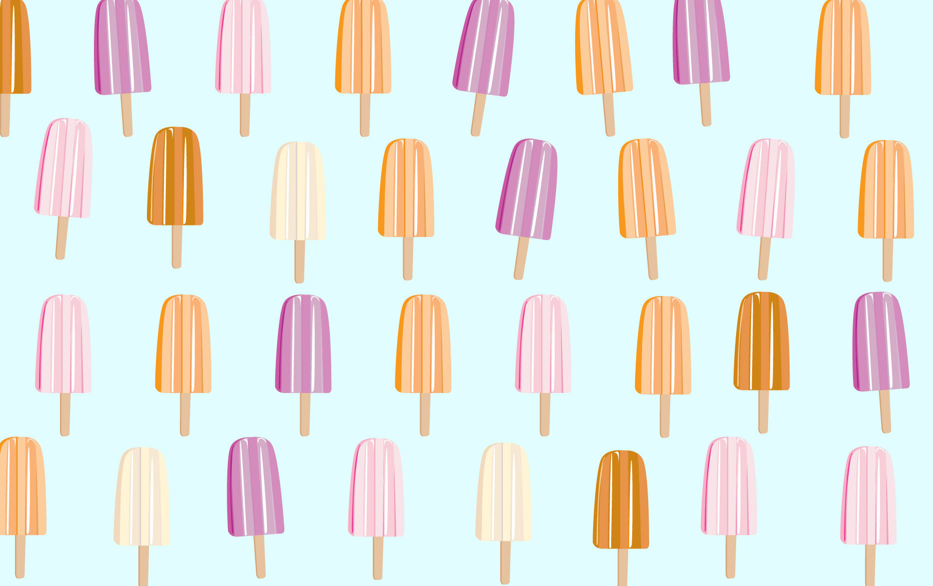 Popsicles - Adobe Illustrator