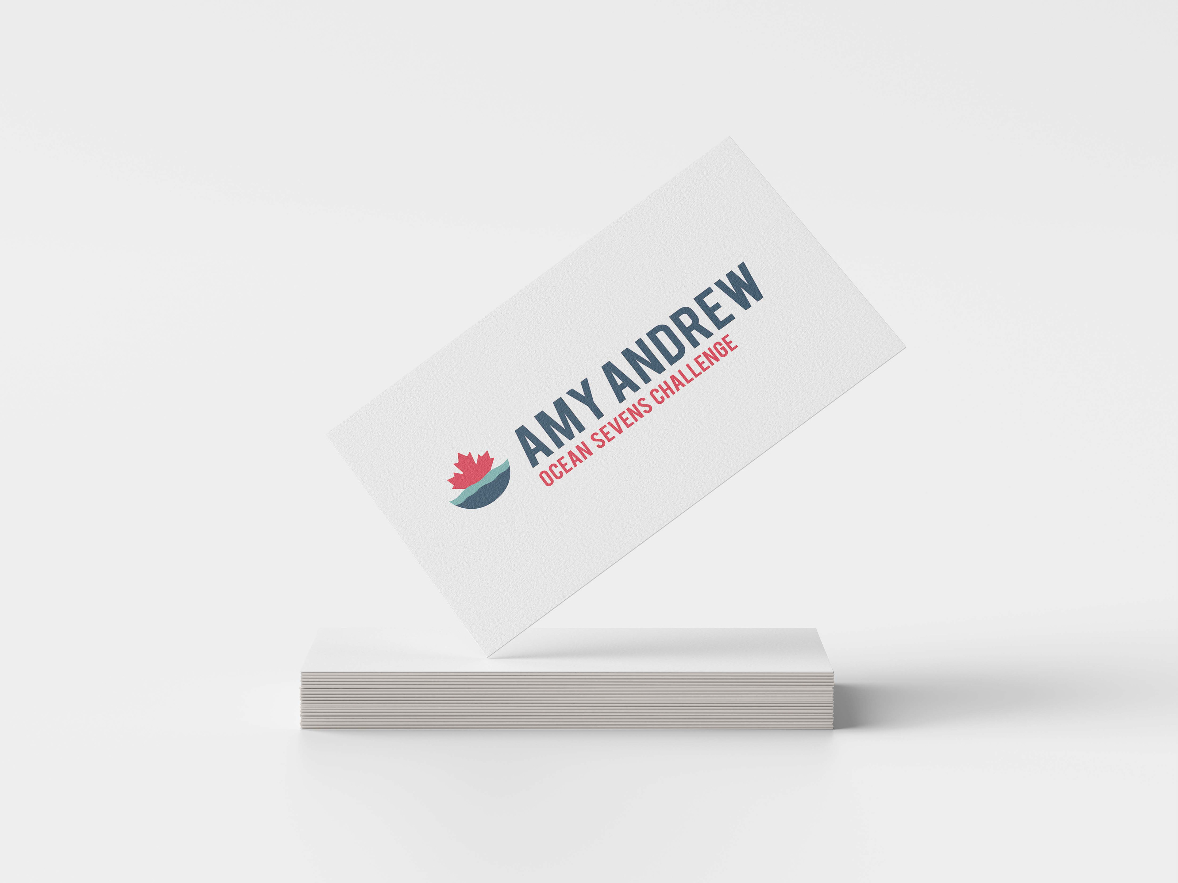 Amy Andrew Ocean Sevens Challenge logo | Business Card
