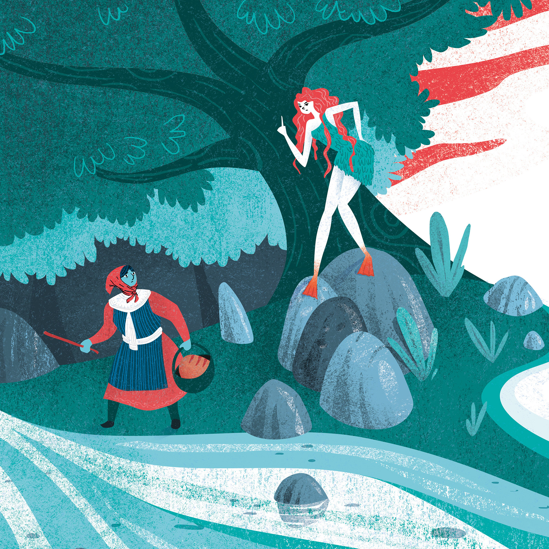 Laminak - Illustration conte basque