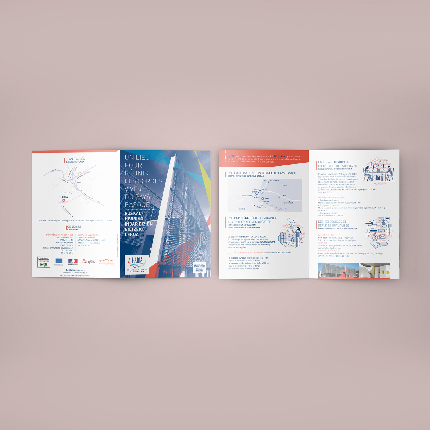 Coworking HABIA - Plaquette