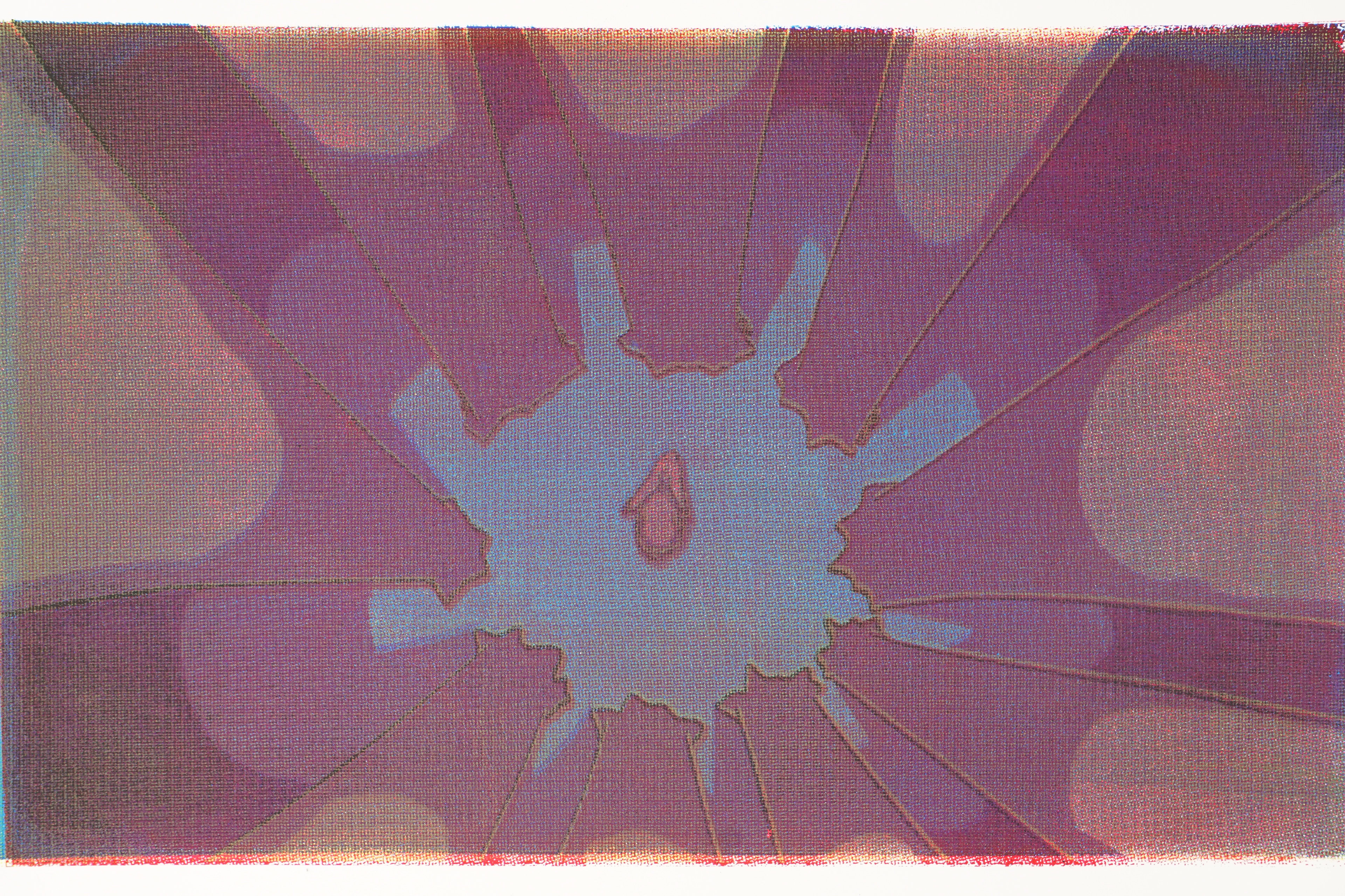 CMYK Silkscreen Print