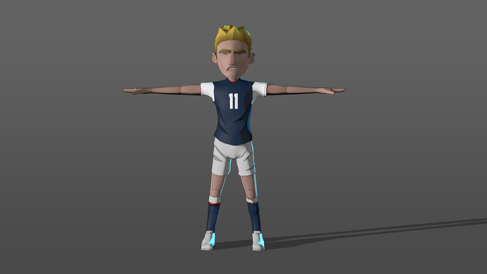 Rendered T-Pose Example