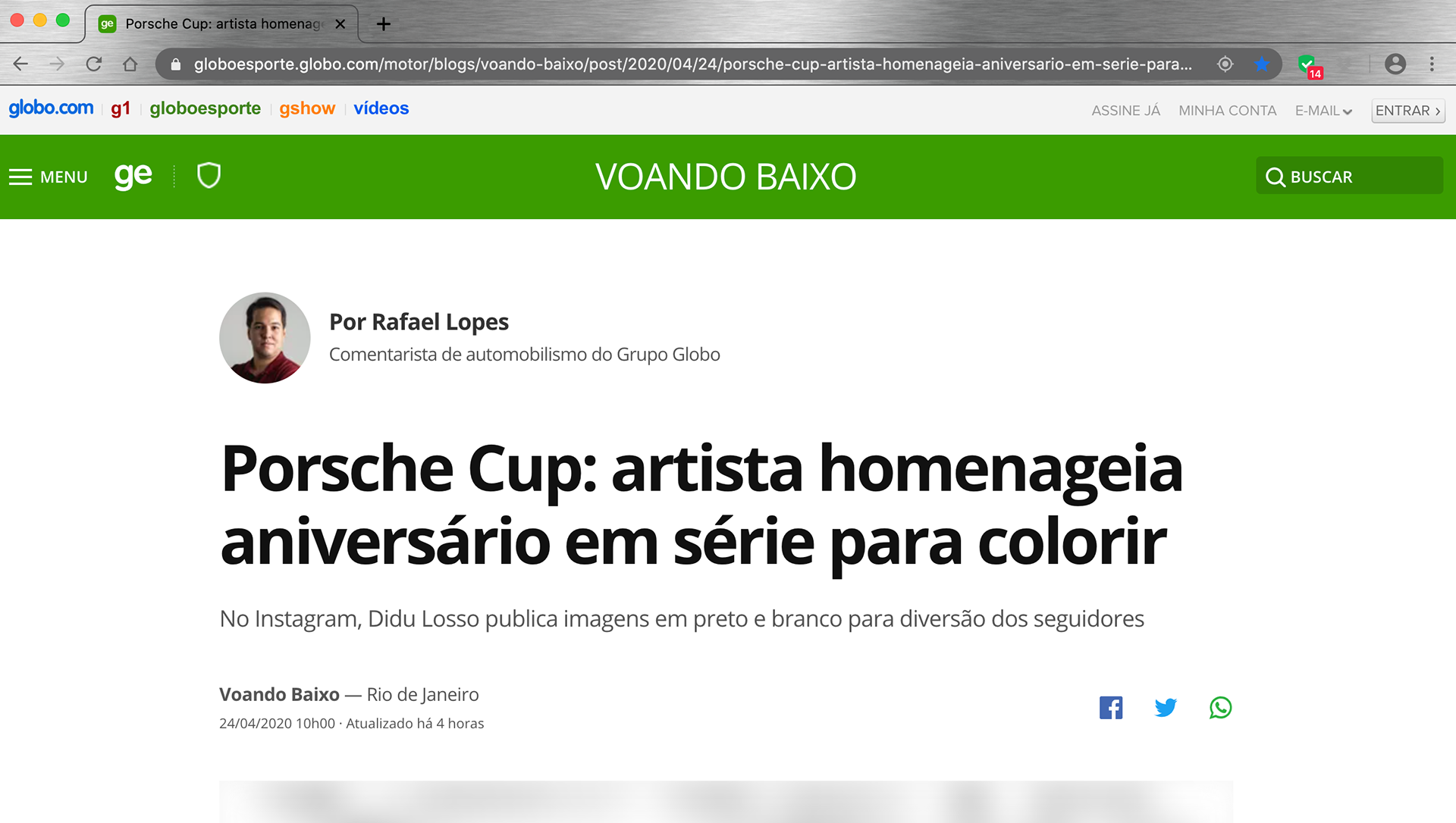 Porsche CUP - 15 Anos - SP - Brasil (2020)