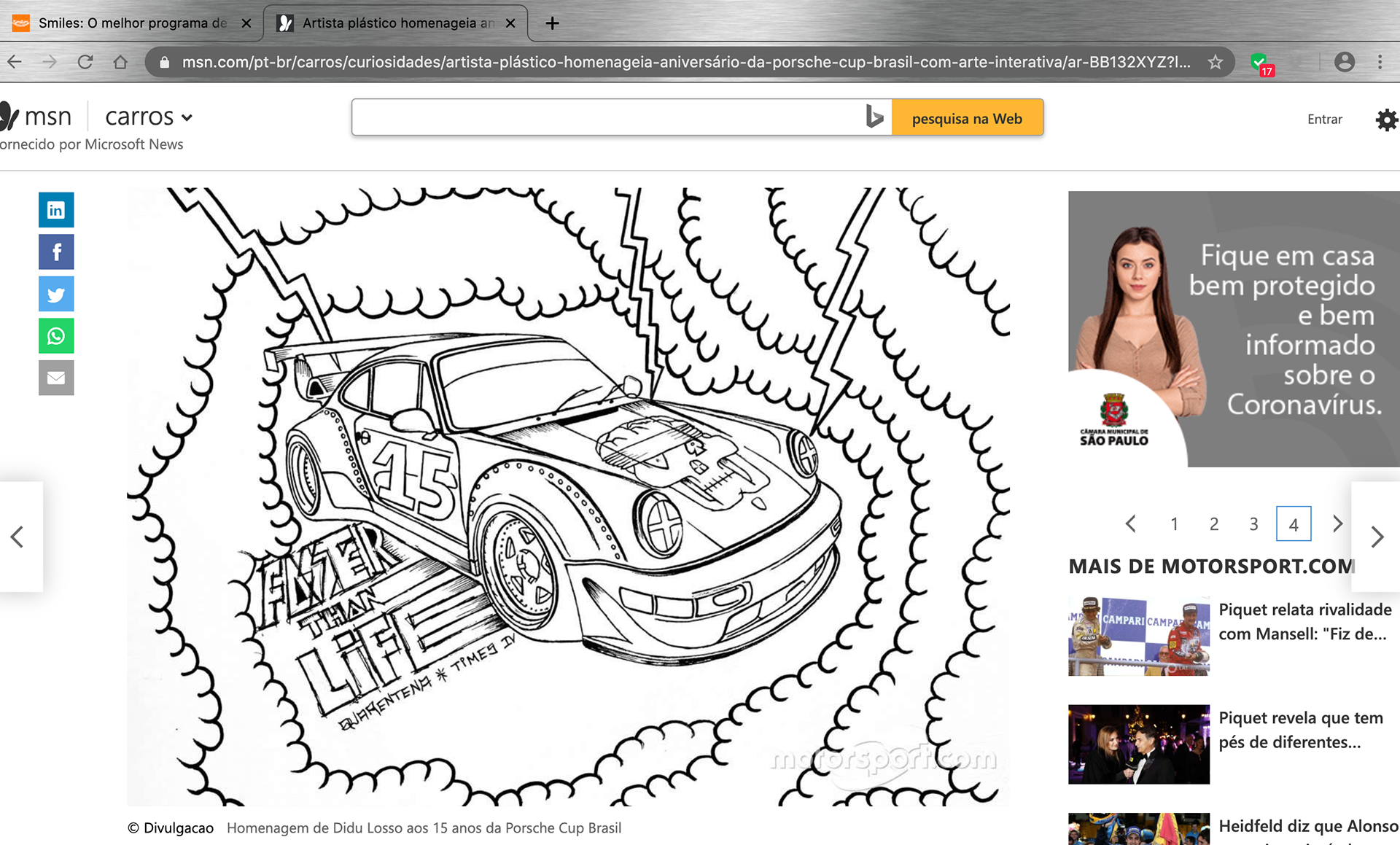 Porsche CUP - 15 Anos - SP - Brasil (2020)