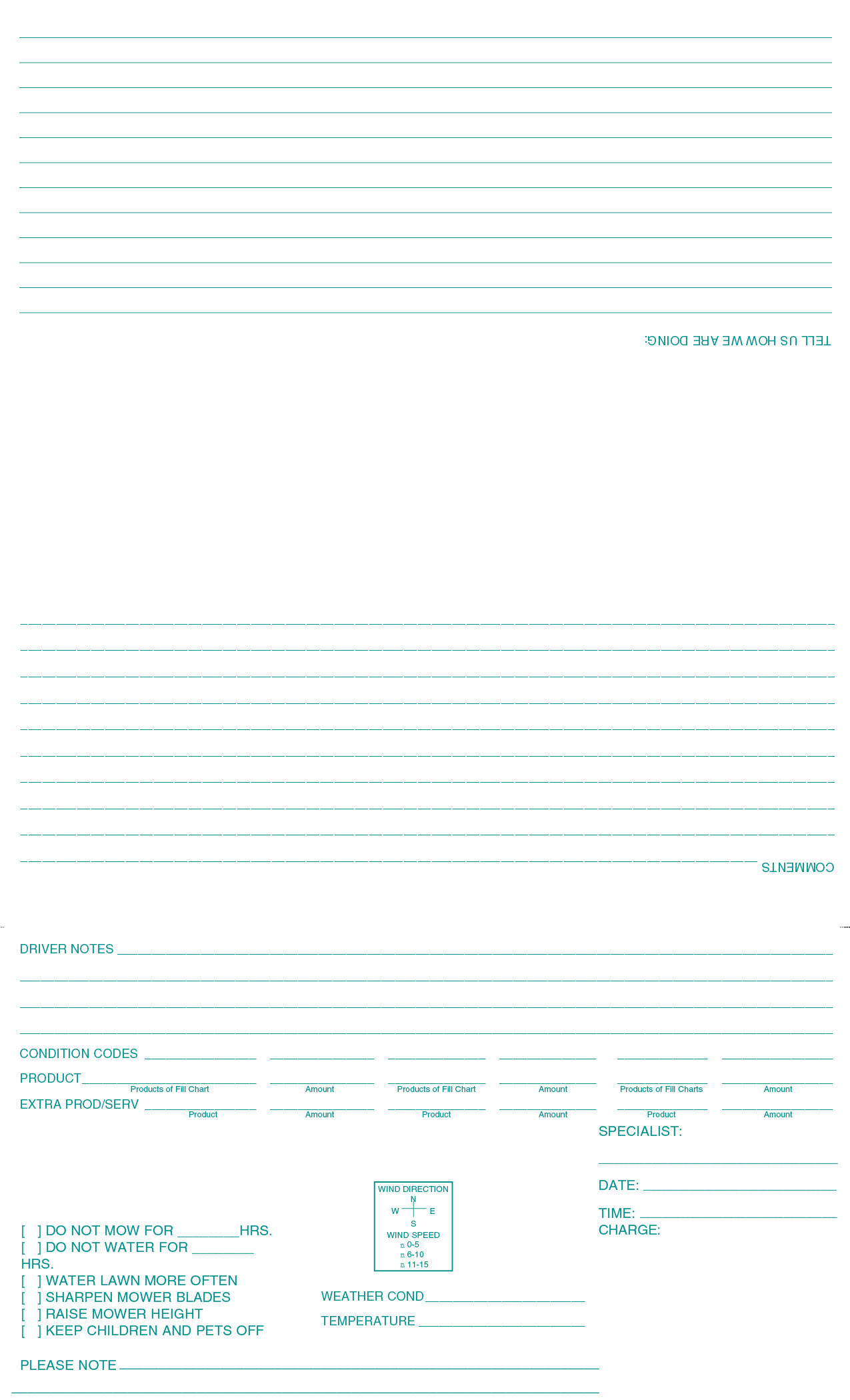 Custom Invoice Back