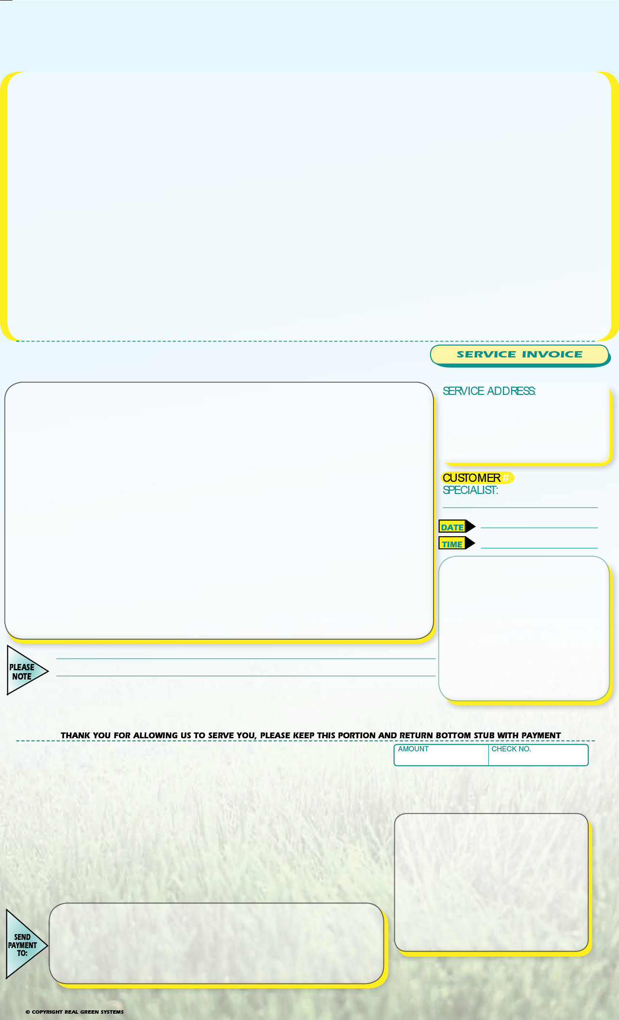 Custom Invoice Front