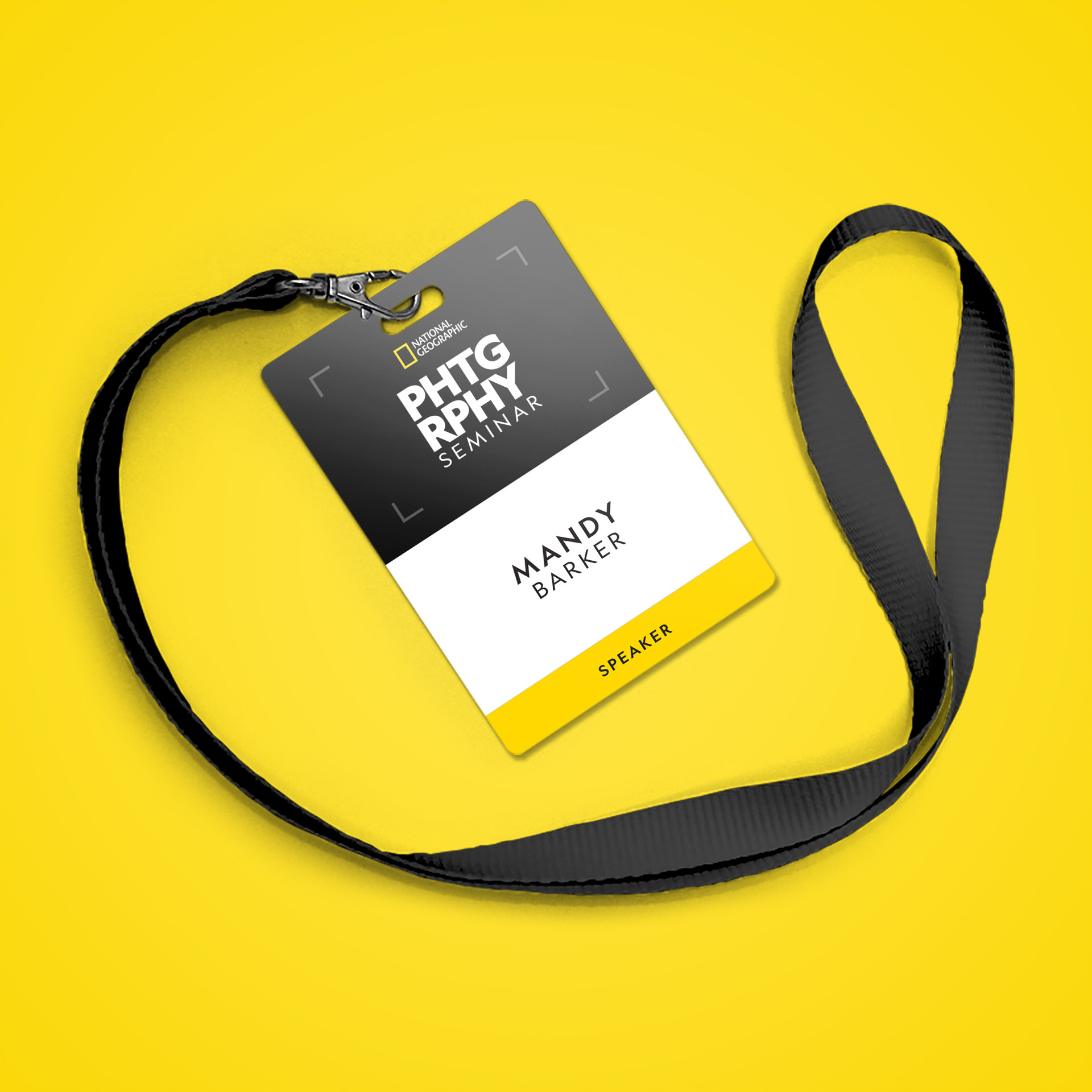 SPEAKER BADGE