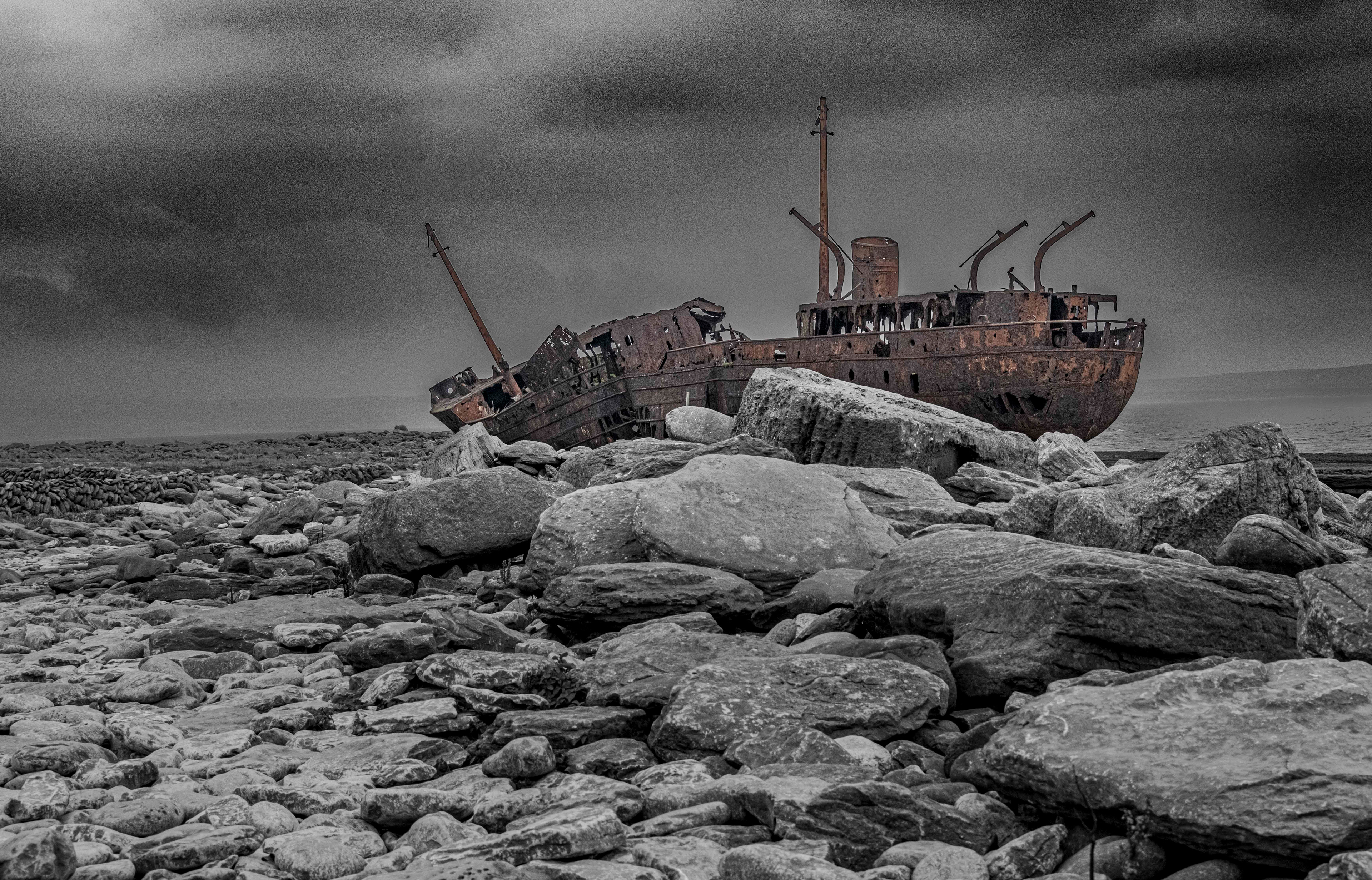 Wreck of the Plassey, Inisheer
