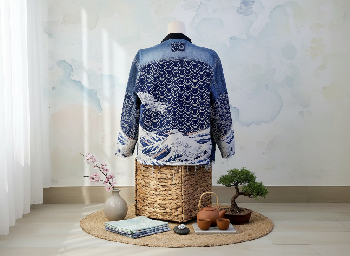 Drift – haori-inspired denim, blending tradition and modernity